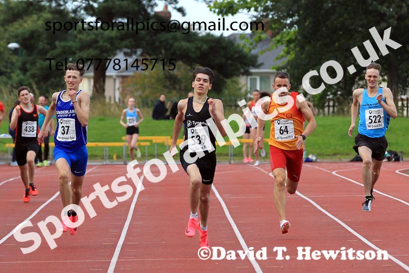 400 metres, 2023 NEGP 5 Monkton, Wed, July 26th. Photo: David T. Hewitson/Sports for All Pics